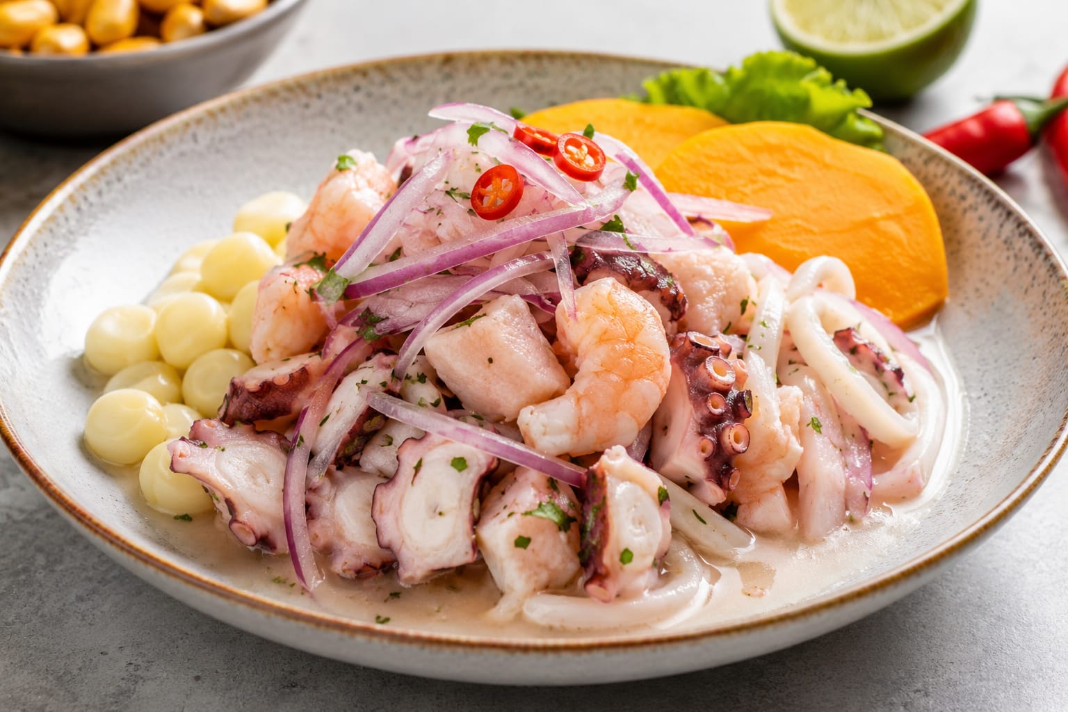 Ceviche mixto